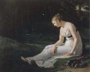 Marie Bracquemond melancholy oil on canvas